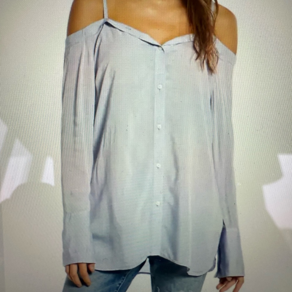 Treasure & Bond Deconstructed Off the Shoulder Short